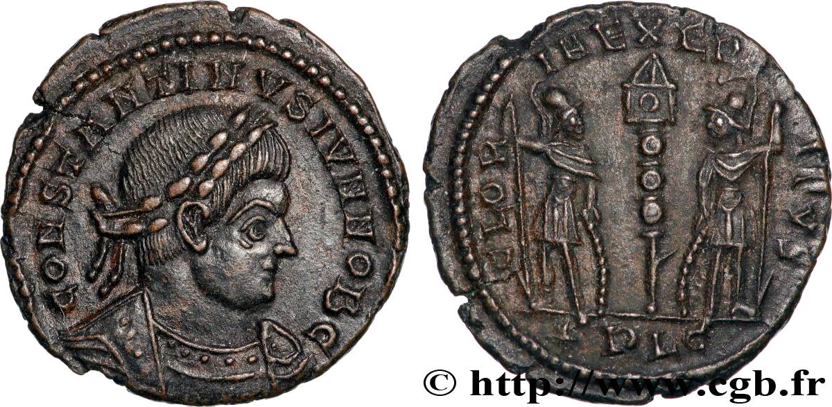 CONSTANTIN II Centenionalis ou nummus SPL