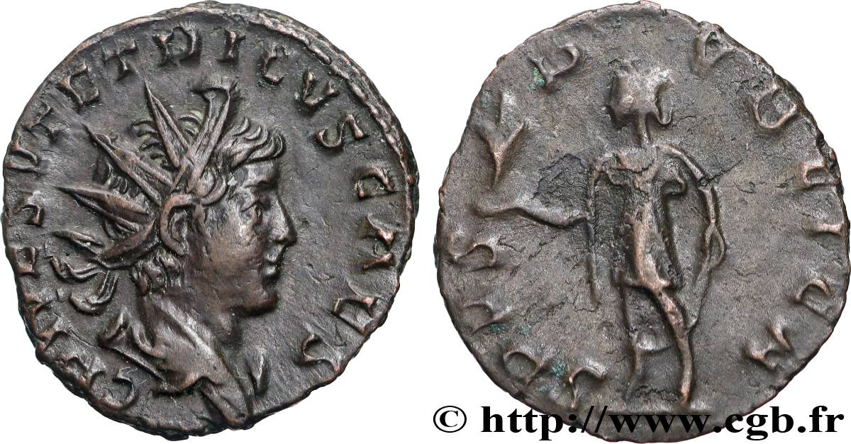 TETRICUS II Antoninien AU/AU