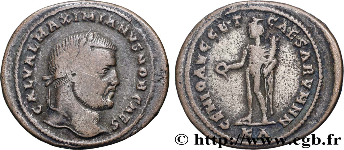 GALERIUS Follis ou nummus VF