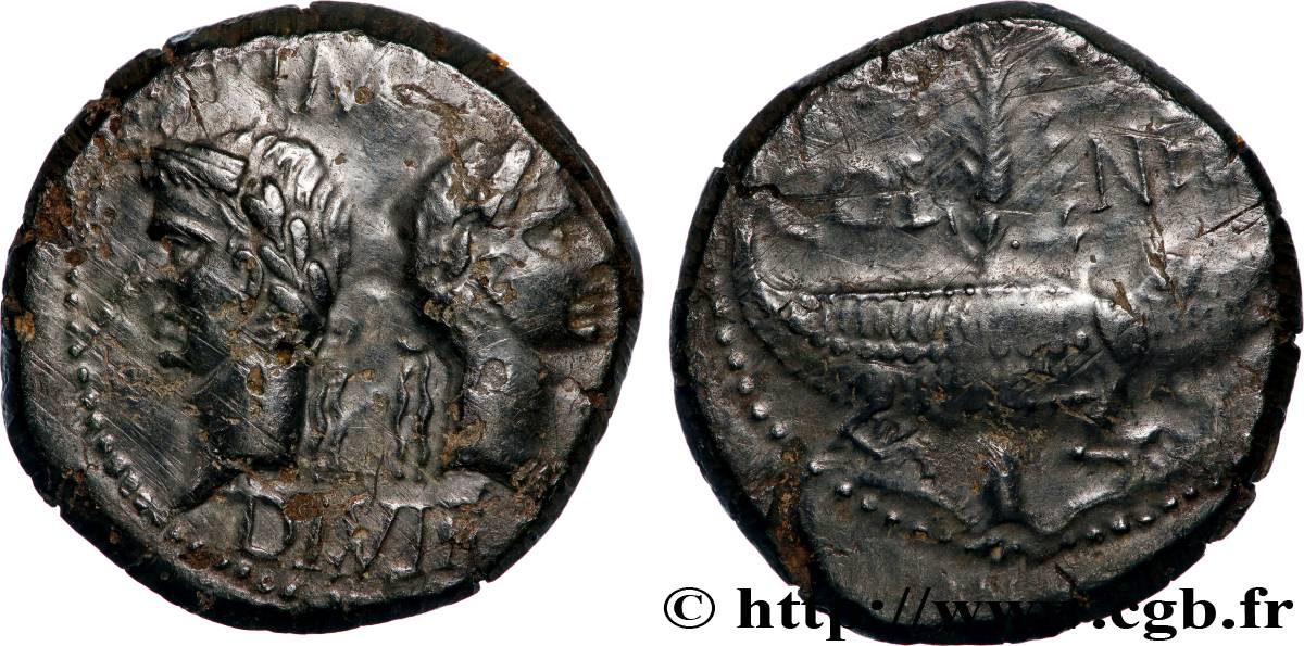 AUGUSTE et AGRIPPA Dupondius COL NEM (as) XF