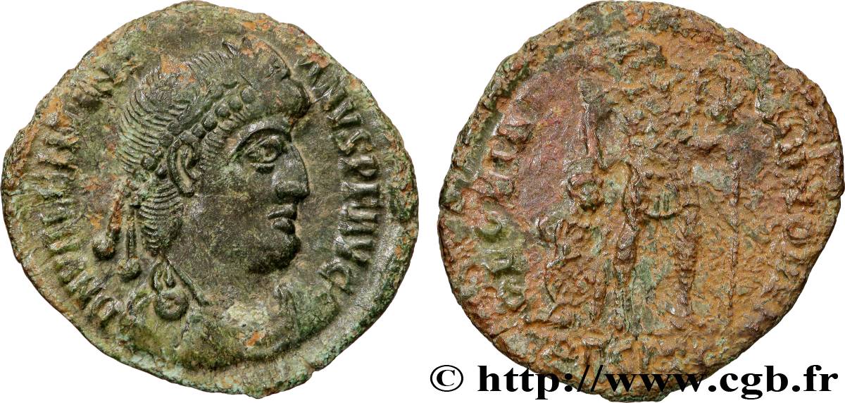 VALENTINIAN I Nummus AU/VF