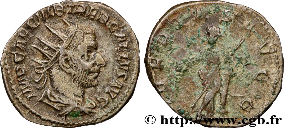 TREBONIANUS GALLUS Antoninien AU/XF