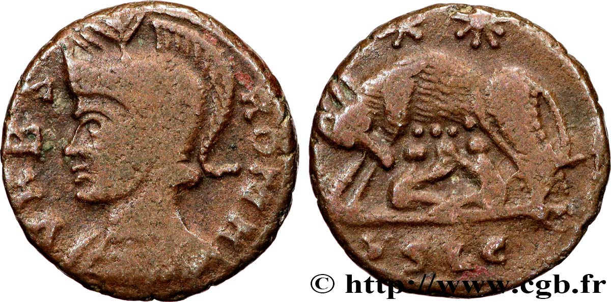 ROMA Centenionalis ou nummus q.SPL