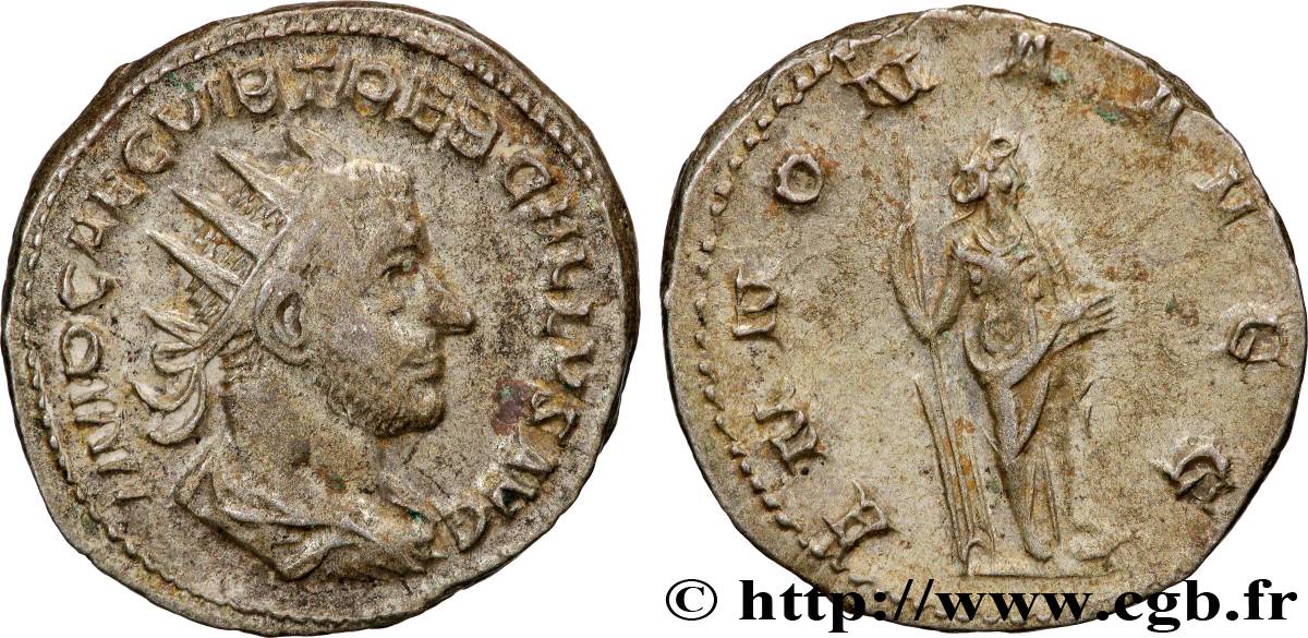 TREBONIANUS GALLUS Antoninien AU