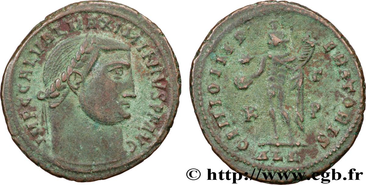 MAXIMINUS II  Follis ou nummus XF