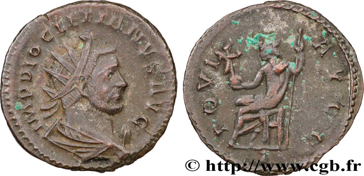 DIOCLETIAN Aurelianus AU/XF