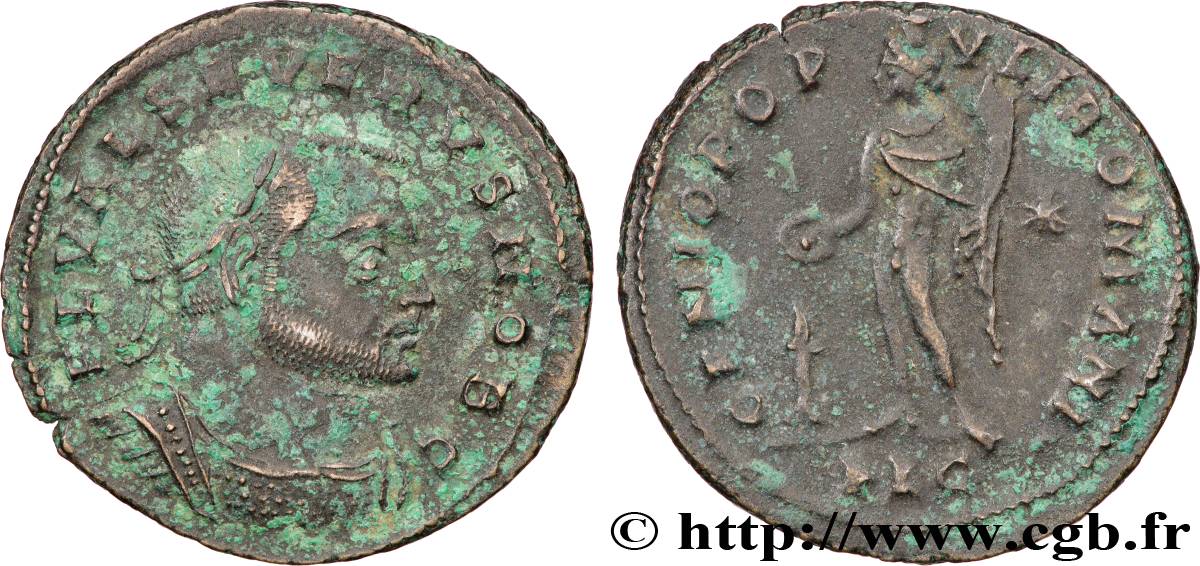 SEVERO II Follis ou nummus BB