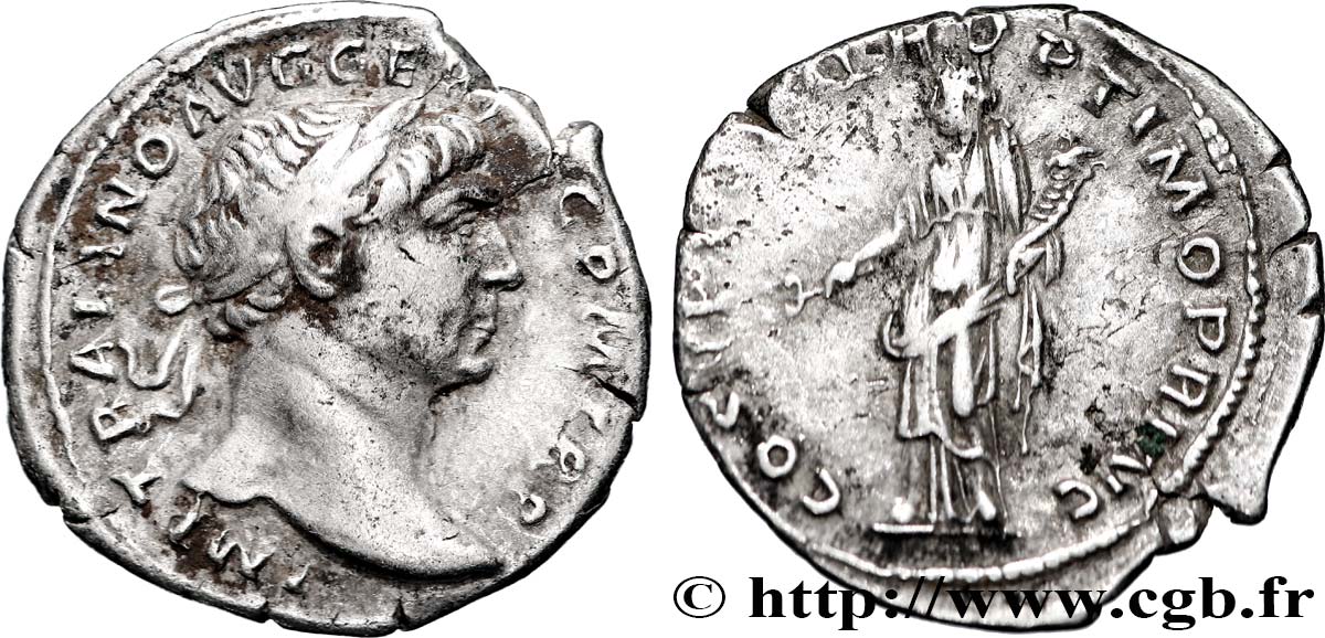 TRAJAN Denier TTB/TTB+