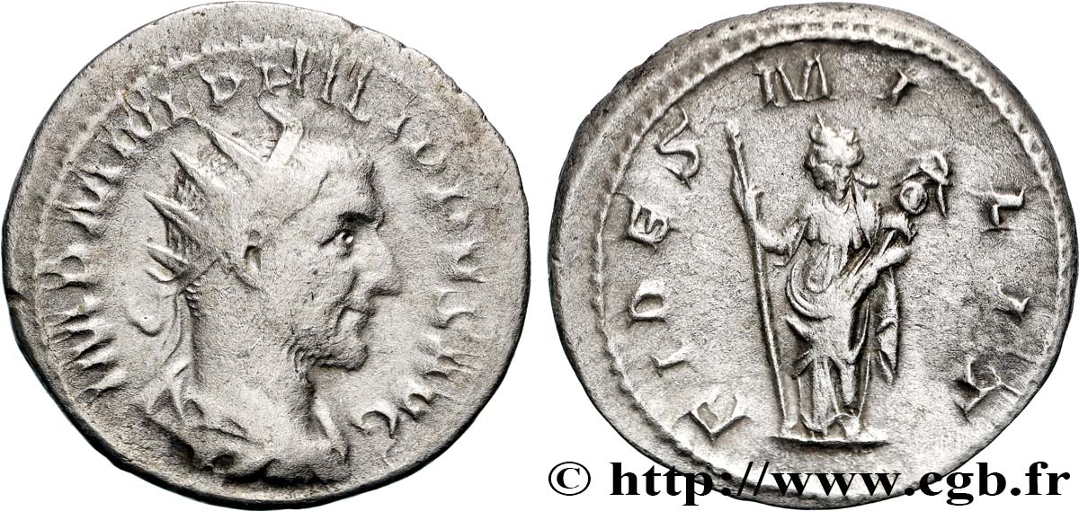 PHILIPPUS Antoninien XF/AU