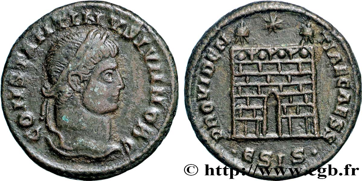 COSTANTINO II Centenionalis ou nummus q.SPL