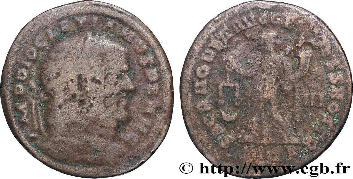 DIOCLEZIANO Follis ou nummus MB
