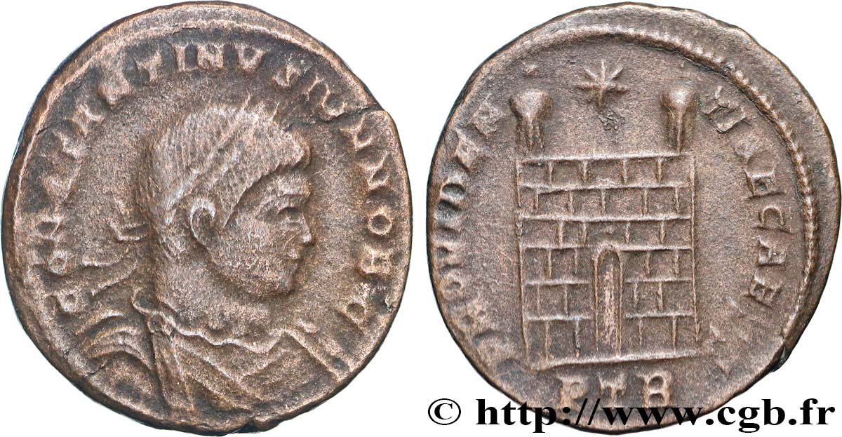 COSTANTINO II Centenionalis ou nummus BB/q.SPL