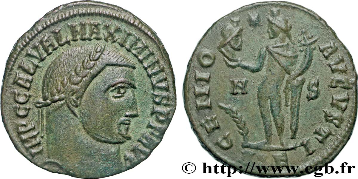 MAXIMIN II DAIA Follis ou nummus SUP/TTB+