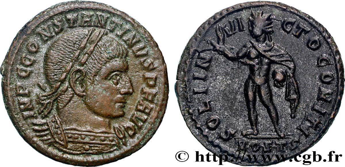 CONSTANTINE I THE GREAT Follis ou nummus AU