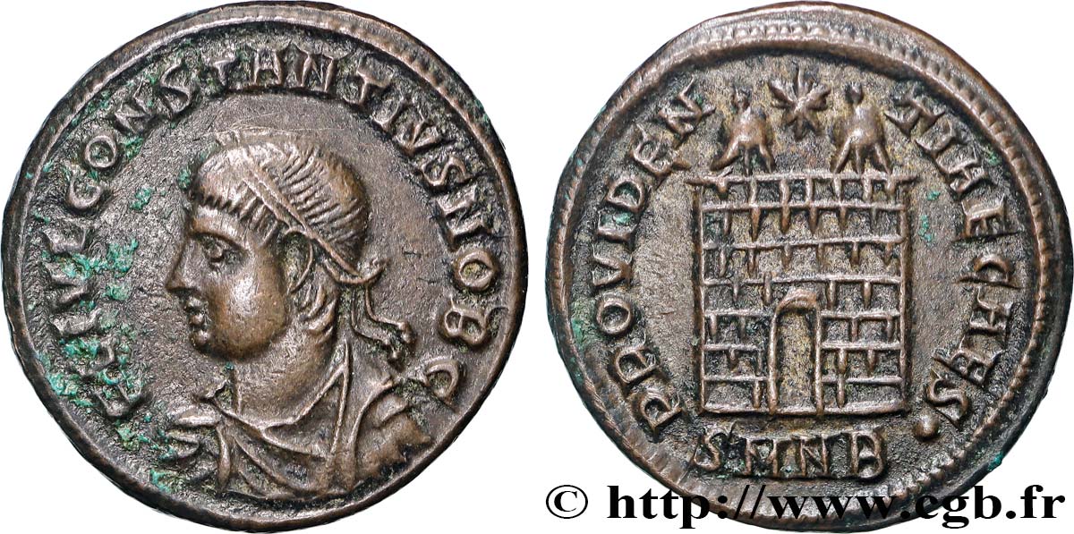 COSTANZO II Centenionalis ou nummus q.SPL