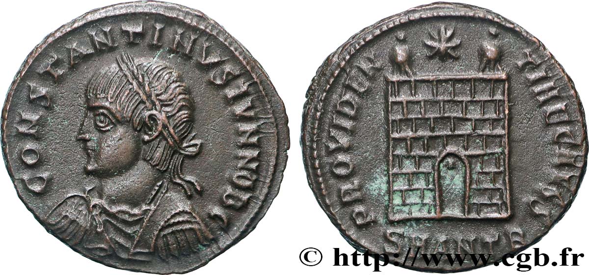CONSTANTIN II Centenionalis ou nummus SPL