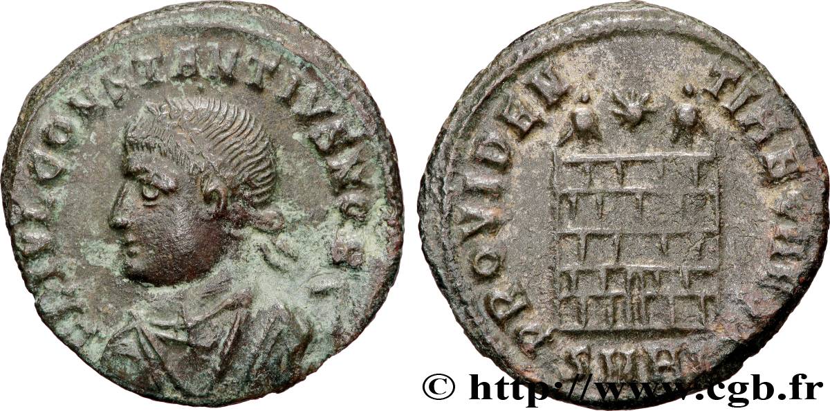 COSTANZO II Centenionalis ou nummus q.SPL
