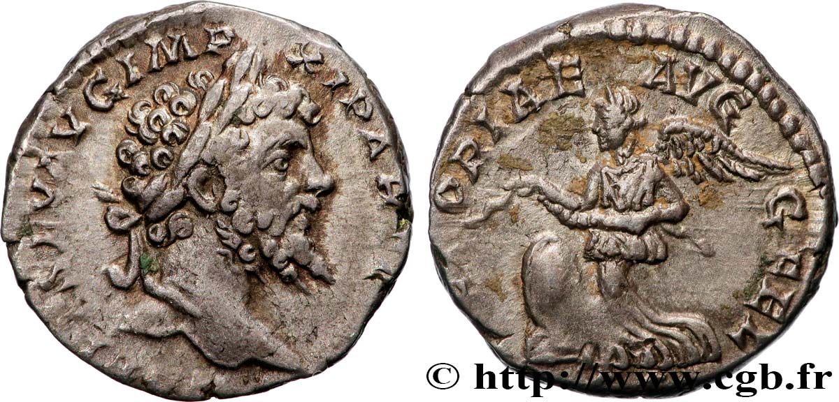 SEPTIMIUS SEVERUS Denier AU