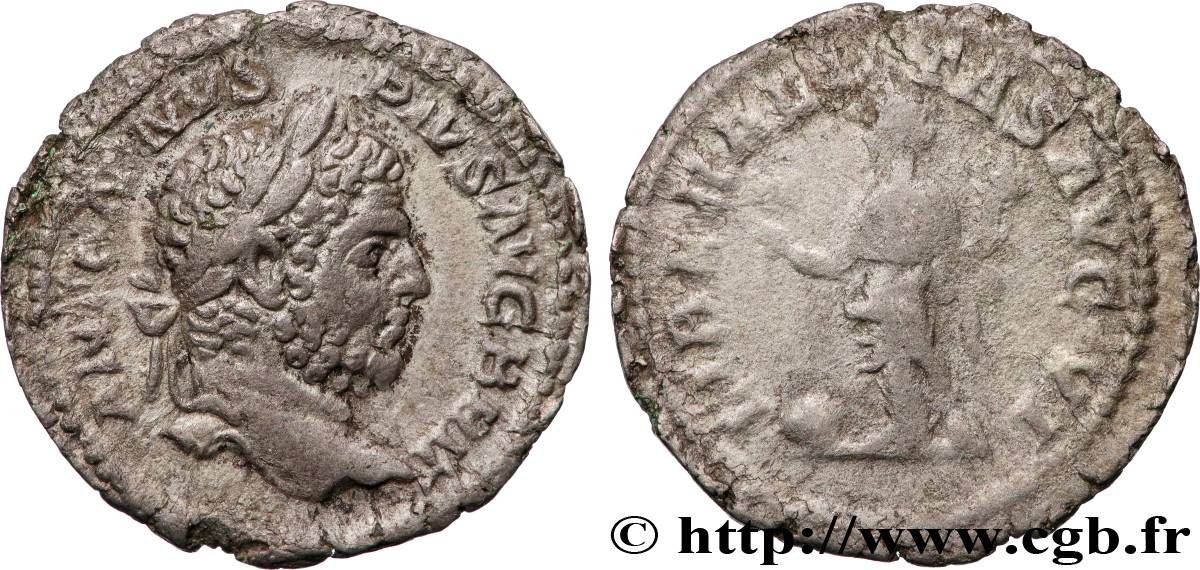 CARACALLA Denier AU/XF