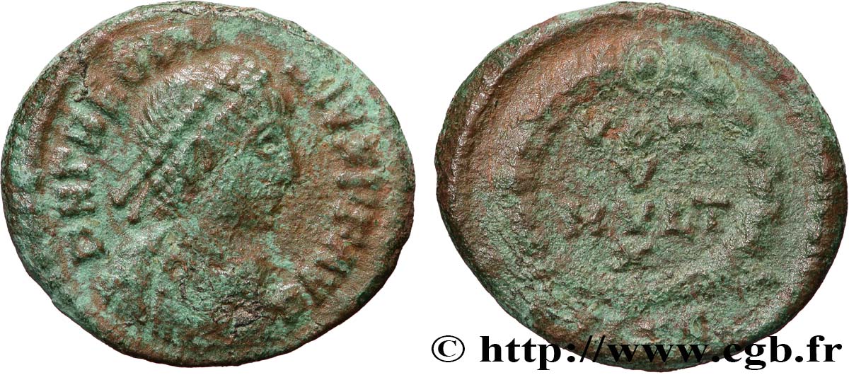 THEODOSIUS I Nummus (AE 4) SS
