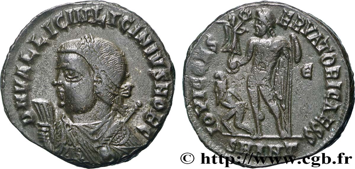 LICINIO II HIJO Centenionalis ou nummus EBC