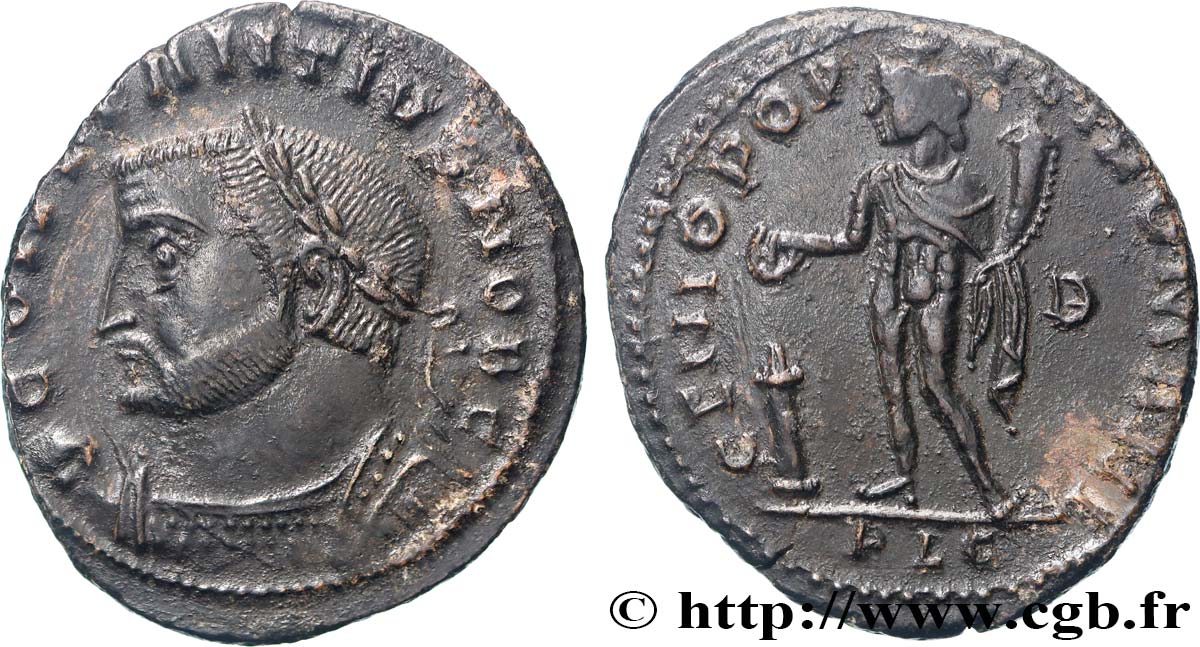CONSTANCE Ier CHLORE Follis ou nummus TTB+