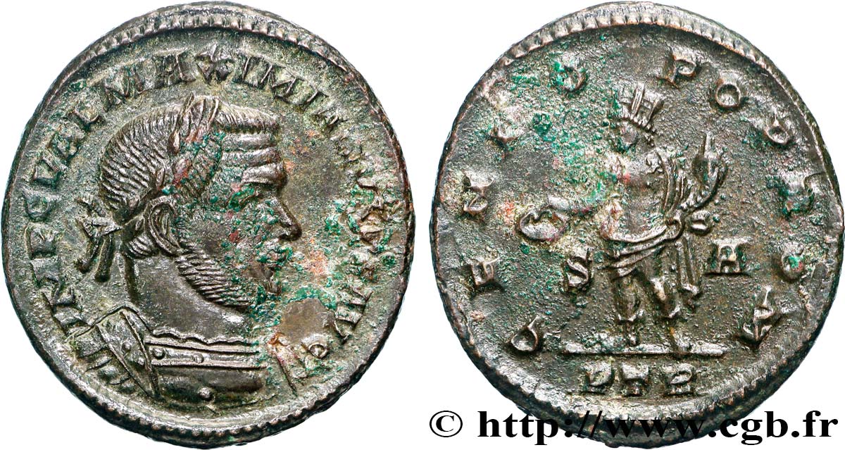 GALÈRE Follis ou nummus TTB+