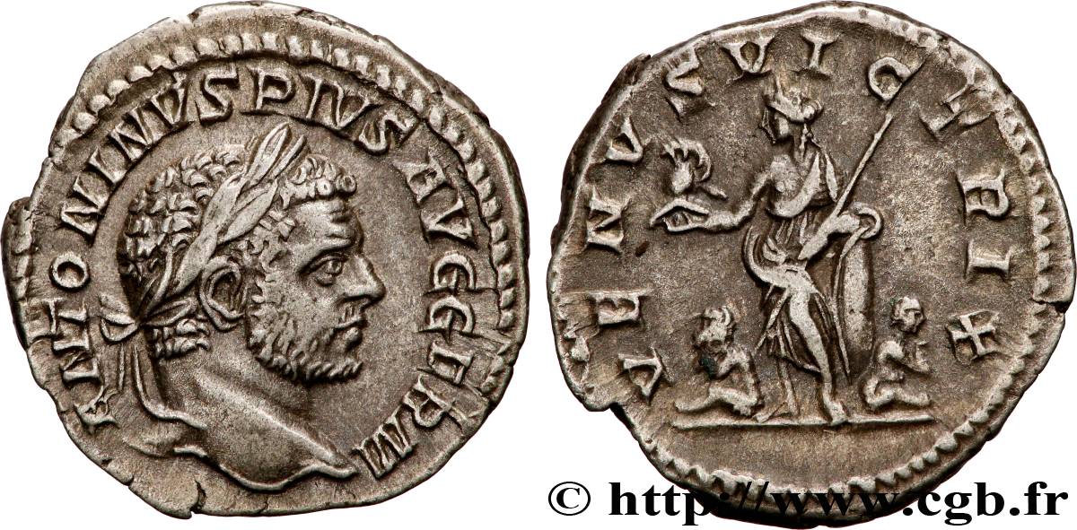 CARACALLA Denier AU/AU