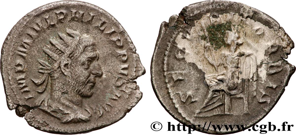PHILIPPE Ier L&nbsp;ARABE Antoninien TTB
