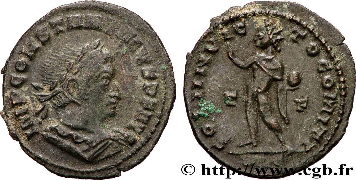 CONSTANTINUS I DER GROßE Follis ou nummus SS/fVZ