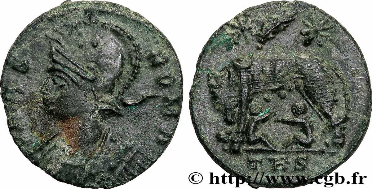 ROMA Centenionalis ou nummus AU