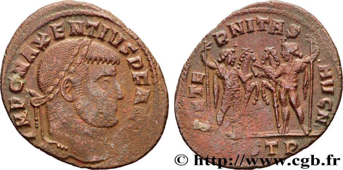 MAXENTIUS Follis ou nummus XF/AU