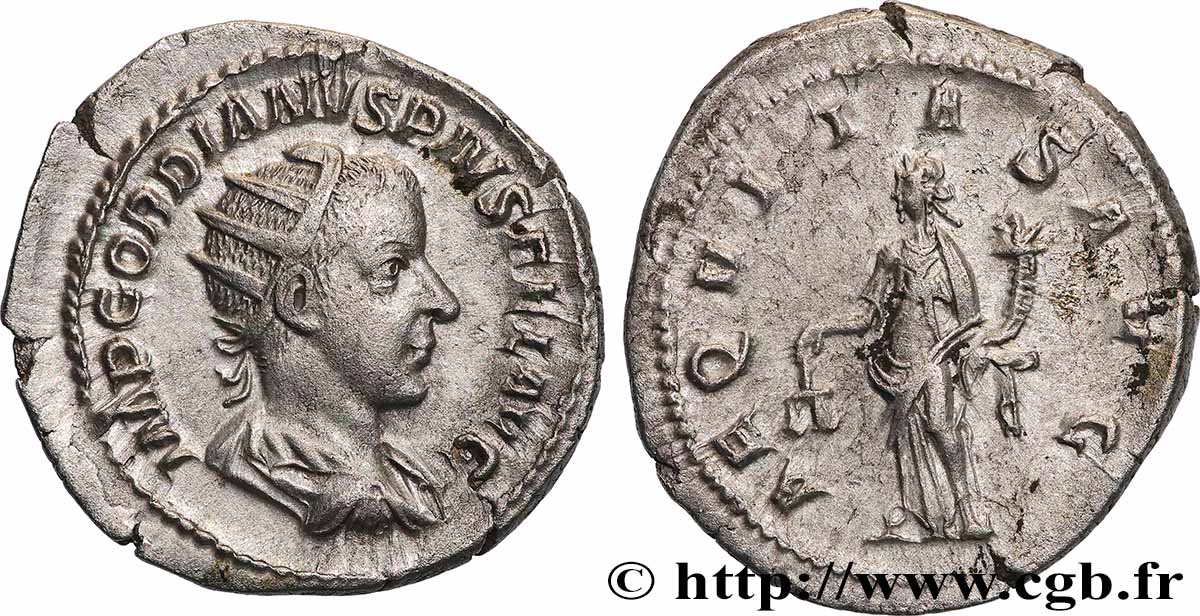 GORDIEN III Antoninien SUP/TTB+