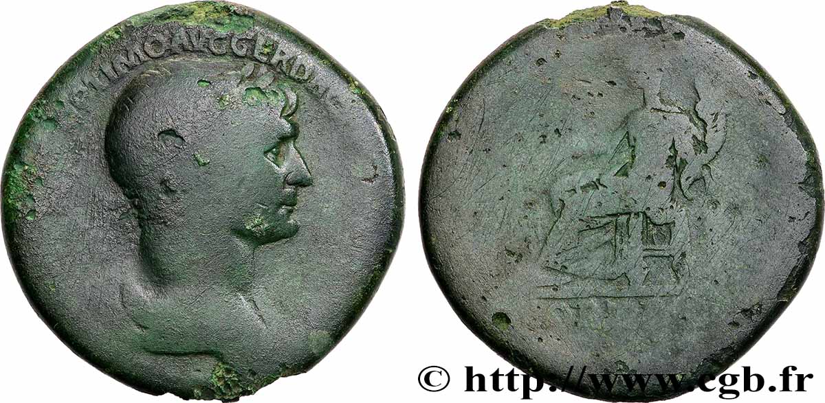 TRAJAN Sesterce TB