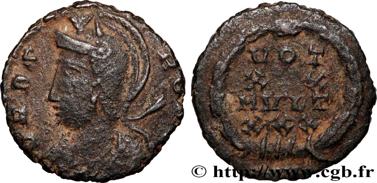 ROMA Centenionalis ou nummus VF
