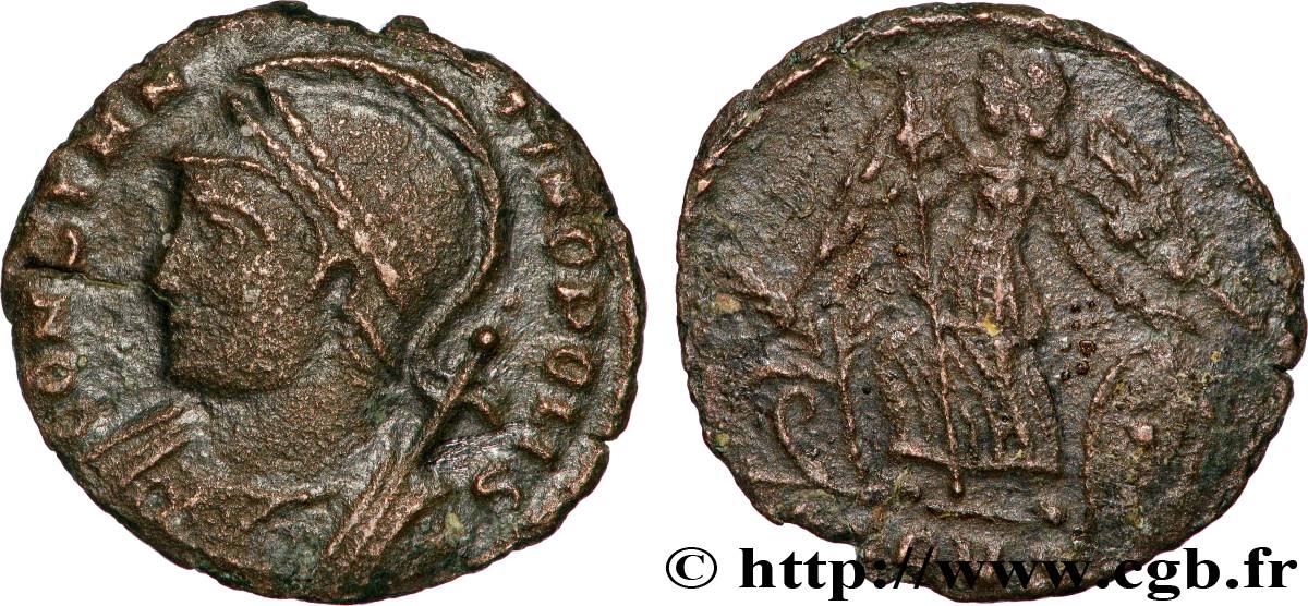 CONSTANTINOPLE Centenionalis ou nummus TTB