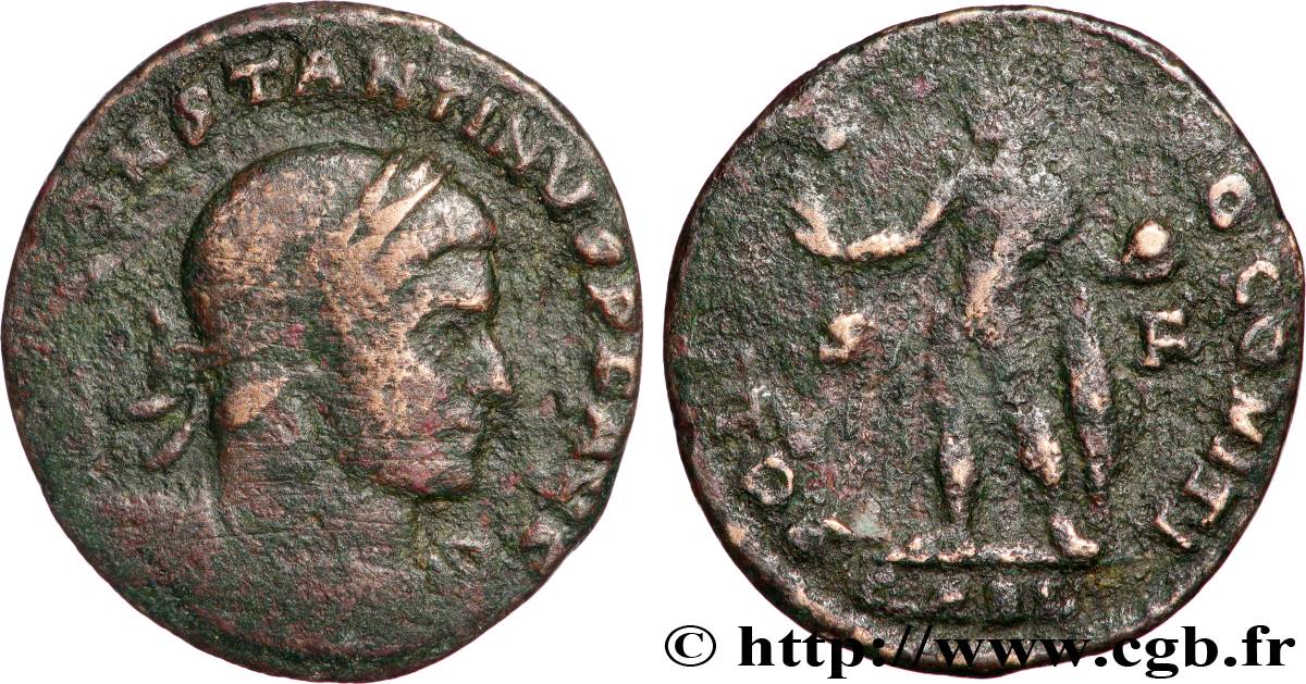 CONSTANTIN Ier LE GRAND Follis ou nummus TB+