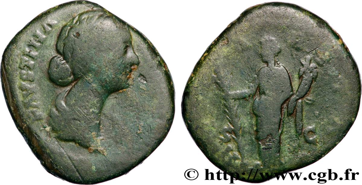 FAUSTINA MINOR As fSS/S