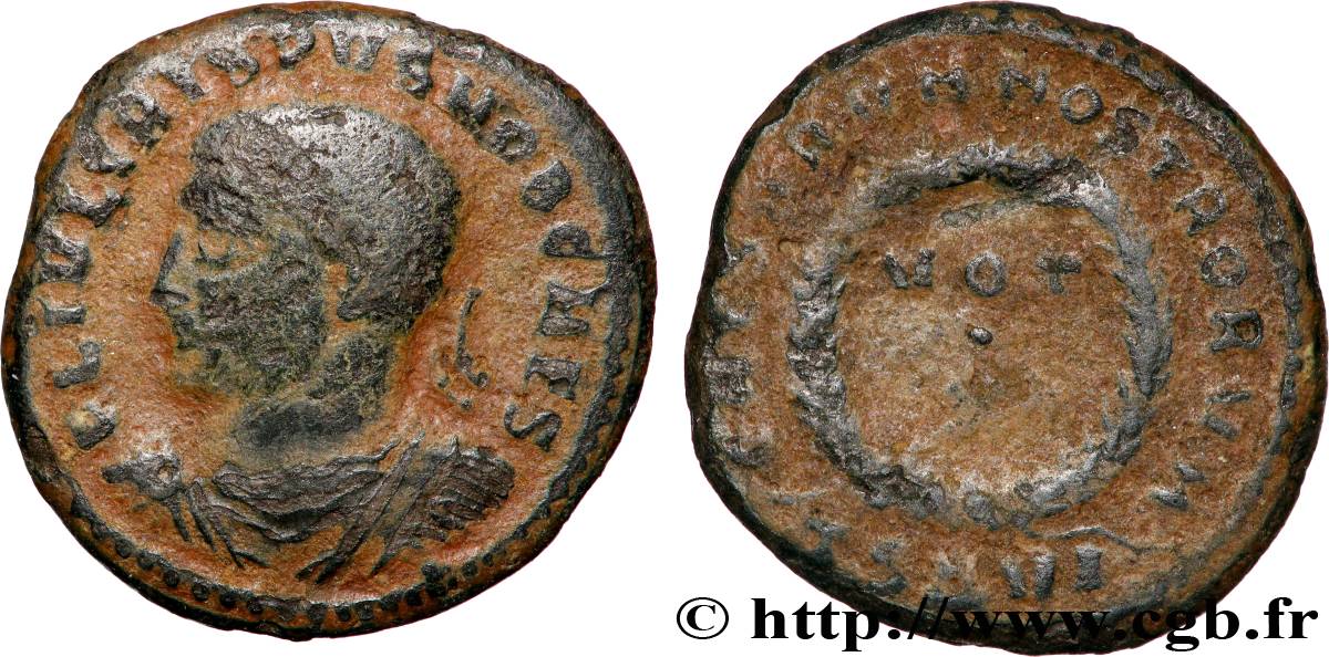 CRISPUS Centenionalis ou nummus TB