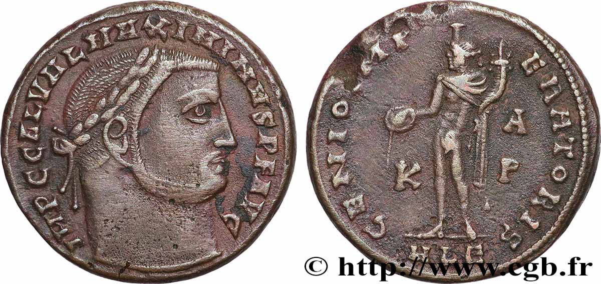 MAXIMINUS II  Follis ou nummus AU