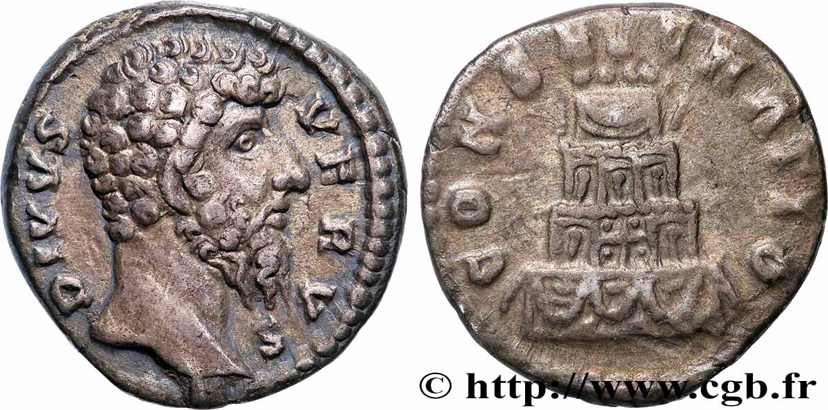 LUCIUS VERUS Denier AU