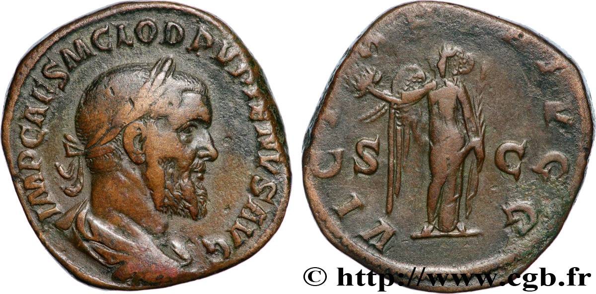 PUPIEN Sesterce TTB/TB+