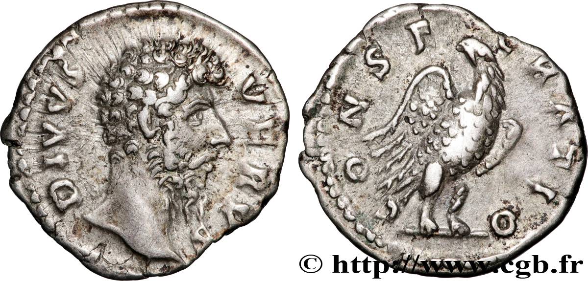 LUCIUS VERUS Denier AU
