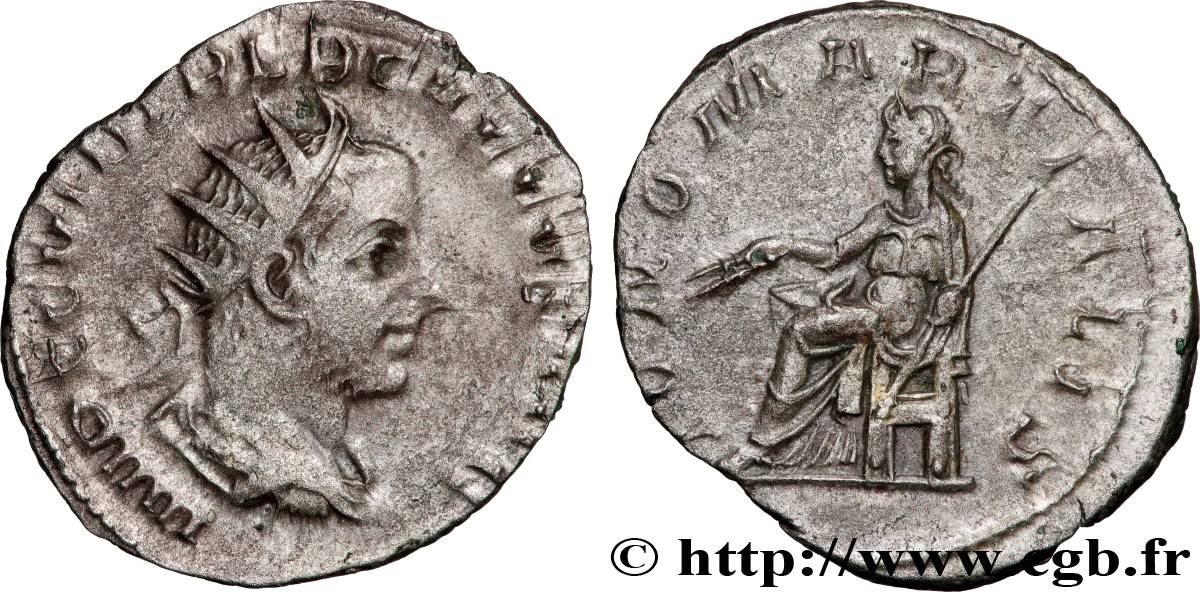 TREBONIANUS GALLUS Antoninien XF