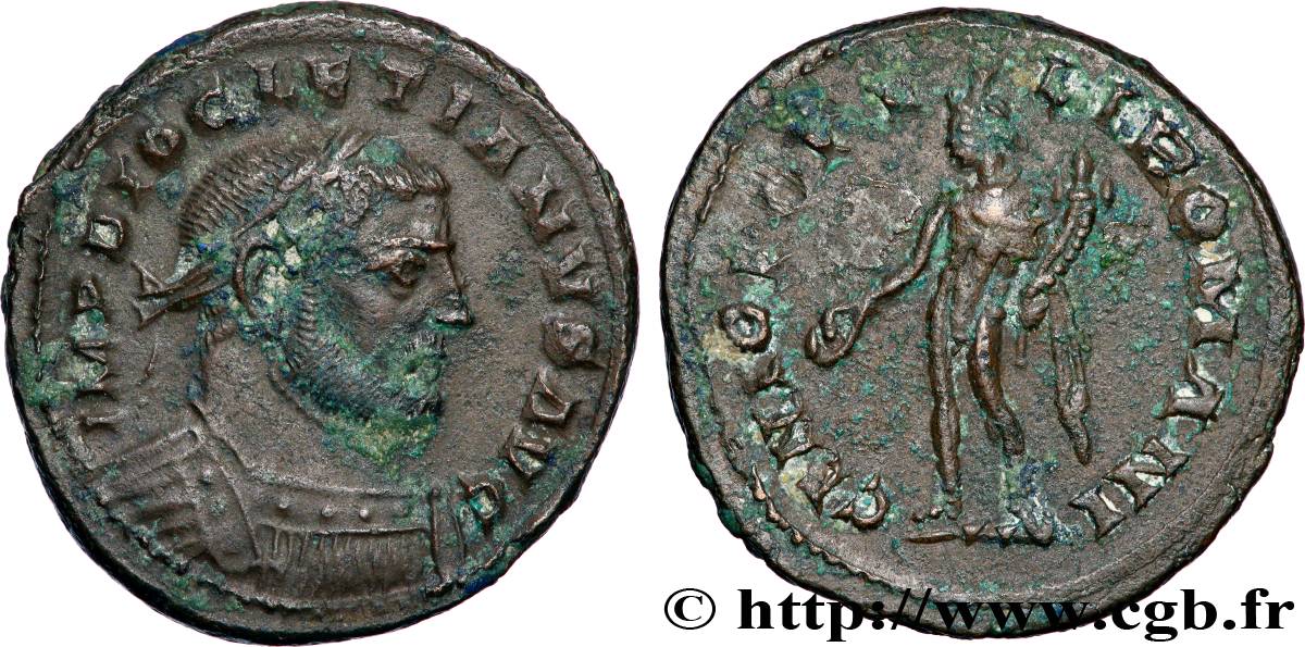 DIOCLETIAN Follis ou nummus XF