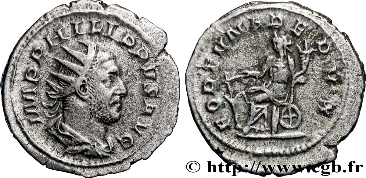 PHILIPPE Ier L ARABE Antoninien TTB+/TTB