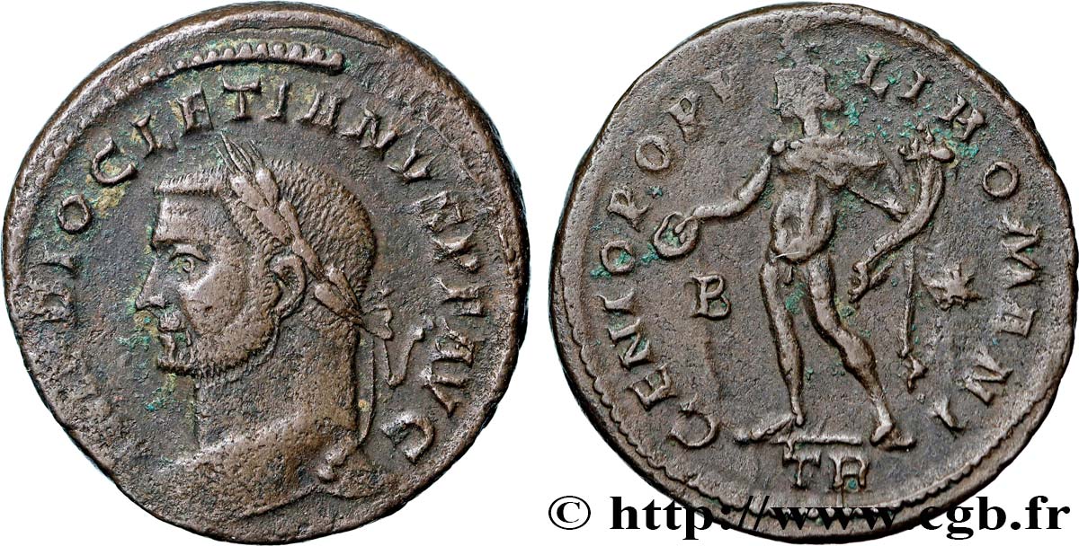 DIOCLÉTIEN Follis ou nummus TTB