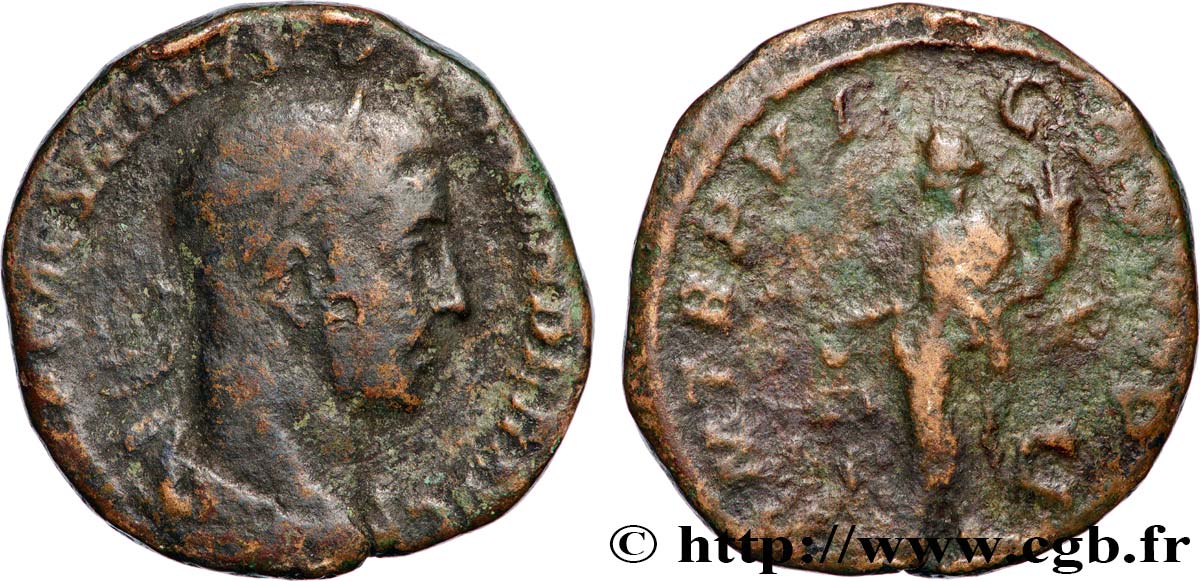 SEVERUS ALEXANDER Sesterce VF