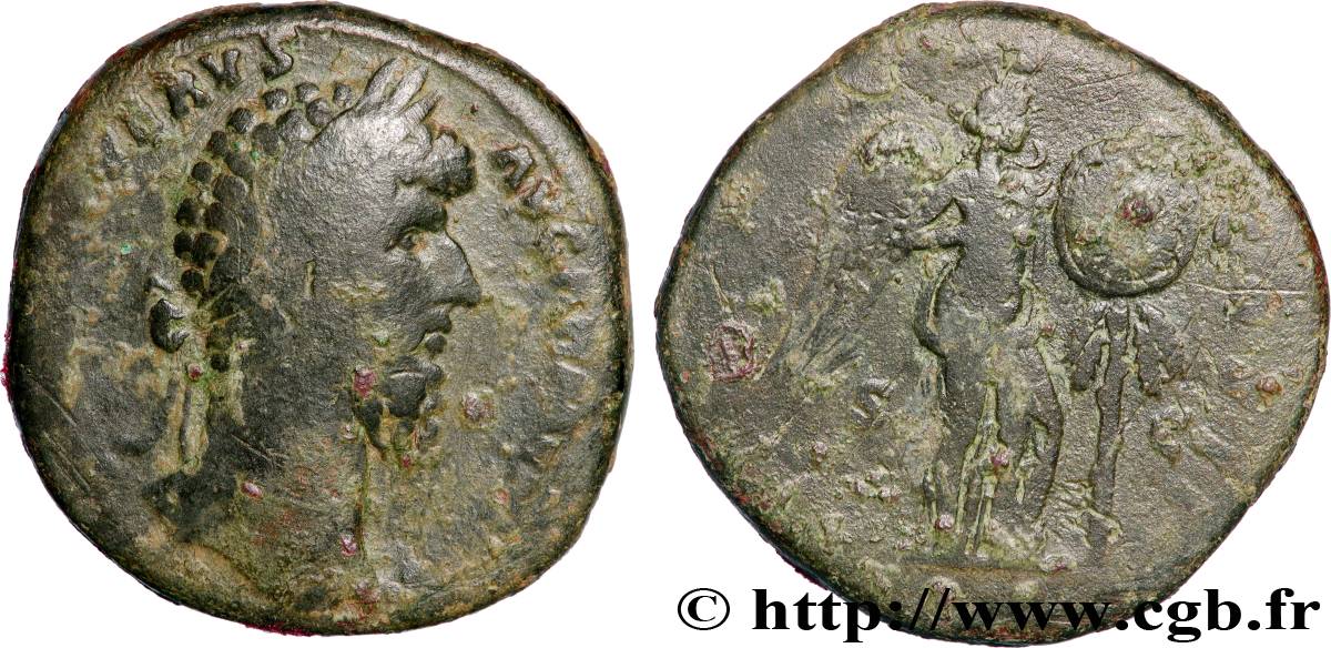 LUCIUS VERUS Sesterce S