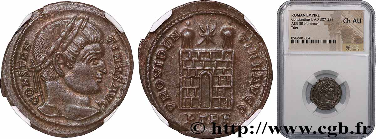 CONSTANTINE I THE GREAT Centenionalis ou nummus MS
